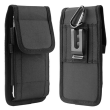 Load image into Gallery viewer, Vertical Cell Phone Holster Pouch Wallet Case With Belt Clip For iPhone Samsung
