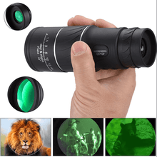 Load image into Gallery viewer, 40X60 Monocular Binoculars With Night Vision BAK4 Prism High Power Waterproof
