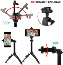 Load image into Gallery viewer, Selfie Stick Tripod 40&quot; Bluetooth Remote Portable for iPhone and Android Phones
