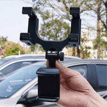 Load image into Gallery viewer, Universal 360 Rotation Car Rear View Mirror Mount Stand GPS Cell Phone Holder US
