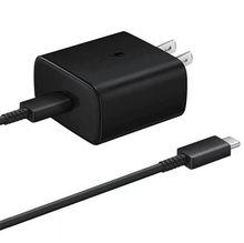 Load image into Gallery viewer, 45W USB-C Super Fast Wall Charger + 6FT Cable For Samsung Galaxy S20 S21 S22 S23
