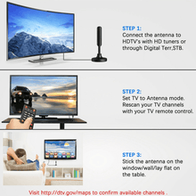 Load image into Gallery viewer, 300 Miles TV Antenna 4K Long Range Digital HD Antenna Indoor
