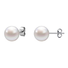 Load image into Gallery viewer, Pearl Earrings 6 Pair Stainless Steel Round for Men Women and Children - Jewelry Store by Erik Rayo
