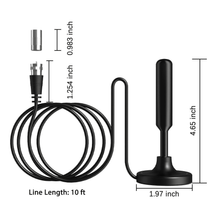 Load image into Gallery viewer, 300 Miles TV Antenna 4K Long Range Digital HD Antenna Indoor
