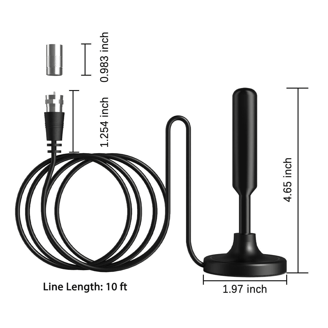 300 Miles TV Antenna 4K Long Range Digital HD Antenna Indoor