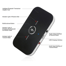 Load image into Gallery viewer, Bluetooth 5.0 Transmitter Receiver 2 IN 1 Wireless Audio 3.5mm Jack Aux Adapter
