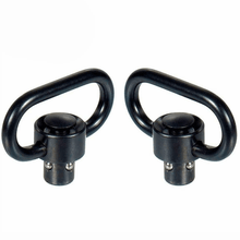 Load image into Gallery viewer, 2PCS Heavy Duty Flush Push Button Quick Detach 1.25&quot; Rifle QD Sling Swivel Mount
