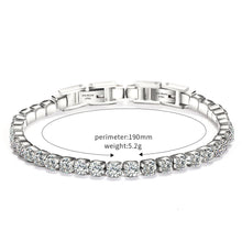 Load image into Gallery viewer, 925 Sterling Silver Tennis Bracelets Gold / Silver for Men Women and Kids
