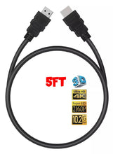 Load image into Gallery viewer, HIGH SPEED HDMI Cable 2.0 2K 4K 3D UHD Ultra HD 2160P HDR 60Hz 18Gbps HDCP HDTV
