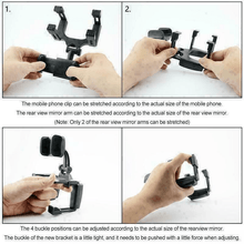 Load image into Gallery viewer, Universal 360 Rotation Car Rear View Mirror Mount Stand GPS Cell Phone Holder US
