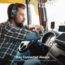 Load image into Gallery viewer, Trucker Bluetooth 5.2 Wireless Headset With Noise Cancelling Mic For Phones PC
