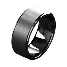 Load image into Gallery viewer, Mens Wedding Band Rings for Men Wedding Rings for Womens / Mens Rings Brushed Silver
