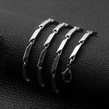Load image into Gallery viewer, Silver Necklace for Men Women Kids Double Sided Fate Arrow Stainless Steel Chain - ErikRayo.com
