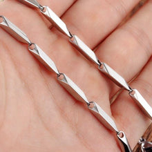 Load image into Gallery viewer, Silver Necklace for Men Women Kids Double Sided Fate Arrow Stainless Steel Chain - ErikRayo.com
