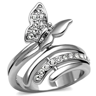 Silver Womens Butterfly Ring Anillo Para Mujer y Ninos Unisex Kids 316L Stainless Steel Ring Soweto - Jewelry Store by Erik Rayo