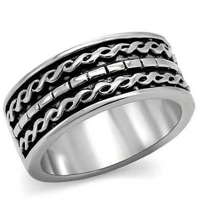 Silver Womens Ring Anillo Para Mujer y Ninos Unisex Kids 316L Stainless Steel Ring Adria - Jewelry Store by Erik Rayo