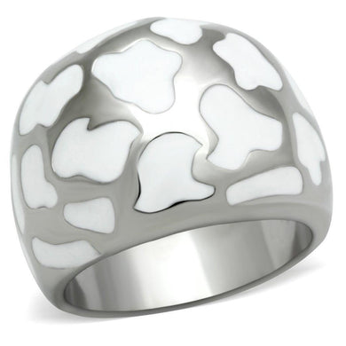 Silver Womens Ring Anillo Para Mujer y Ninos Unisex Kids 316L Stainless Steel Ring Livorno - Jewelry Store by Erik Rayo