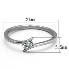 Load image into Gallery viewer, Silver Womens Ring Anillo Para Mujer y Ninos Unisex Kids 316L Stainless Steel Ring Nagoya - Jewelry Store by Erik Rayo

