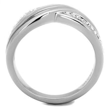 Load image into Gallery viewer, Silver Womens Ring Anillo Para Mujer y Ninos Unisex Kids 316L Stainless Steel Ring with Top Grade Crystal Cosenza - Jewelry Store by Erik Rayo
