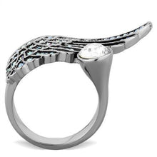Load image into Gallery viewer, Silver Womens Ring Anillo Para Mujer y Ninos Unisex Kids 316L Stainless Steel Ring with Top Grade Crystal - Jewelry Store by Erik Rayo

