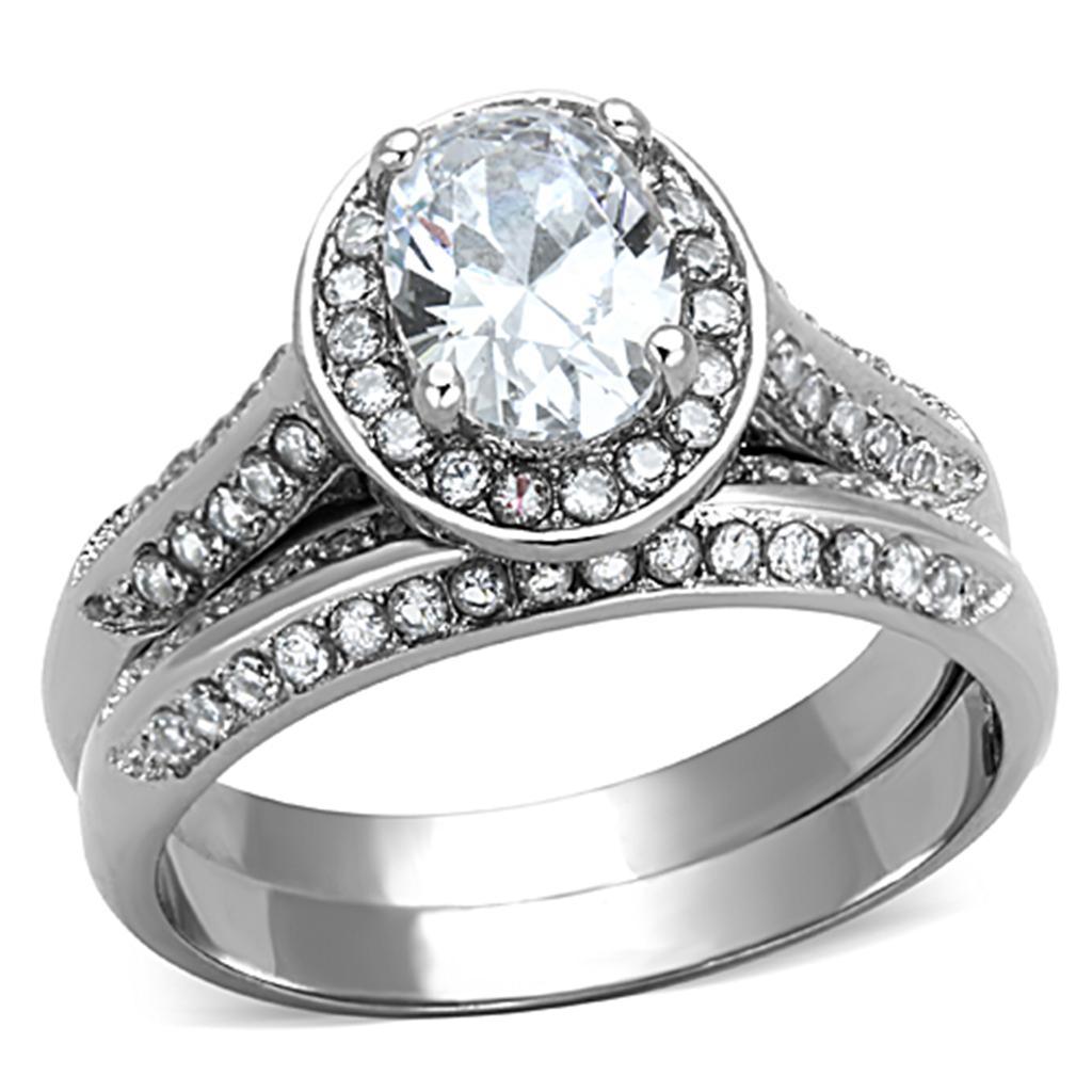 Silver Womens Ring Anillo Para Mujer Stainless Steel Ring Luanda - Jewelry Store by Erik Rayo