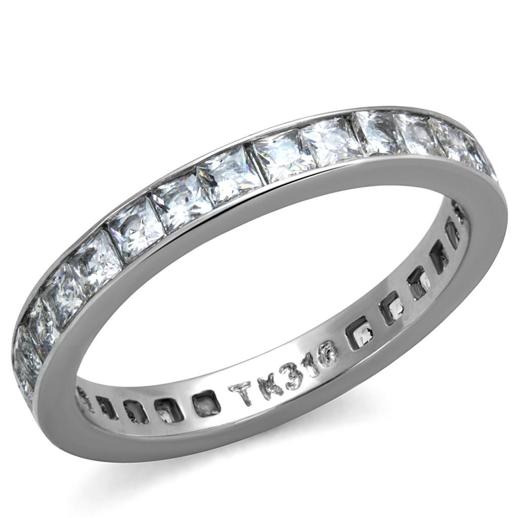 Silver Womens Ring Anillo Para Mujer y Ninos Unisex Kids Stainless Steel Ring Rabat - Jewelry Store by Erik Rayo