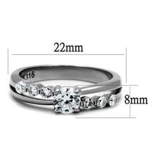 Load image into Gallery viewer, Silver Womens Ring Anillo Para Mujer y Ninos Unisex Kids Stainless Steel Ring Santo Domingo - ErikRayo.com
