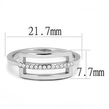 Load image into Gallery viewer, Silver Womens Ring Anillo Para Mujer y Ninos Unisex Kids Stainless Steel Ring Vienna - ErikRayo.com
