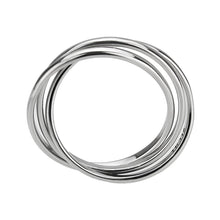 Load image into Gallery viewer, TK3743 - High polished Stainless Steel Interlocking Ring - ErikRayo.com
