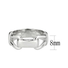 Load image into Gallery viewer, TK3803 - High polished (no plating) Stainless Steel Ring with NoStone in No Stone - Jewelry Store by Erik Rayo
