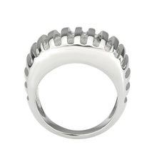 Load image into Gallery viewer, TK3805 - High polished (no plating) Stainless Steel Ring with NoStone in No Stone - ErikRayo.com

