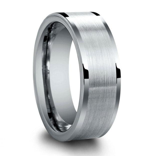 Mens Wedding Band Rings for Men Wedding Rings for Womens / Mens Rings Brushed Size 5-15 - Jewelry Store by Erik Rayo
