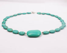 Load image into Gallery viewer, Turquoise Necklace Large Main Bead - Jewelry Store by Erik Rayo

