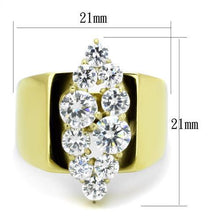 Load image into Gallery viewer, Wedding Rings for Women Engagement Cubic Zirconia Promise Ring Set for Her in Gold Tone Anagi - Jewelry Store by Erik Rayo
