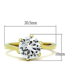 Load image into Gallery viewer, Wedding Rings for Women Engagement Cubic Zirconia Promise Ring Set for Her in Gold Tone Bethal - Jewelry Store by Erik Rayo
