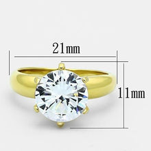 Load image into Gallery viewer, Wedding Rings for Women Engagement Cubic Zirconia Promise Ring Set for Her in Gold Tone Bethany - Jewelry Store by Erik Rayo
