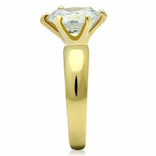 Load image into Gallery viewer, Wedding Rings for Women Engagement Cubic Zirconia Promise Ring Set for Her in Gold Tone Bethany - Jewelry Store by Erik Rayo
