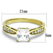 Load image into Gallery viewer, Wedding Rings for Women Engagement Cubic Zirconia Promise Ring Set for Her in Gold Tone Civita - Jewelry Store by Erik Rayo
