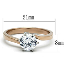 Load image into Gallery viewer, Wedding Rings for Women Engagement Cubic Zirconia Promise Ring Set for Her in Gold Tone TK1161 - Jewelry Store by Erik Rayo
