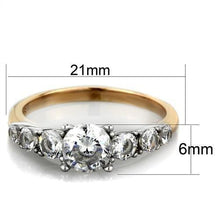 Load image into Gallery viewer, Wedding Rings for Women Engagement Cubic Zirconia Promise Ring Set for Her in Gold Tone TK1794 - Jewelry Store by Erik Rayo
