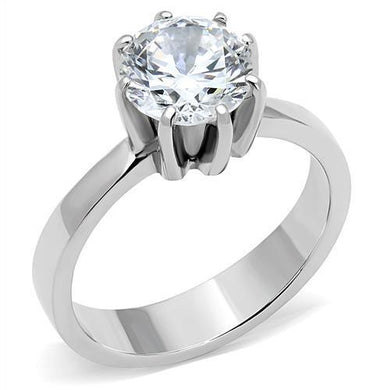 Wedding Rings for Women Engagement Cubic Zirconia Promise Ring Set for Her in Silver Tone Abruzzi - ErikRayo.com
