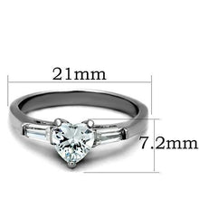 Load image into Gallery viewer, Wedding Rings for Women Engagement Cubic Zirconia Promise Ring Set for Her in Silver Tone Beijing - Jewelry Store by Erik Rayo

