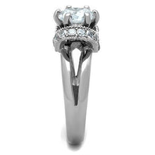 Load image into Gallery viewer, Wedding Rings for Women Engagement Cubic Zirconia Promise Ring Set for Her in Silver Tone Beirut Clear - Jewelry Store by Erik Rayo
