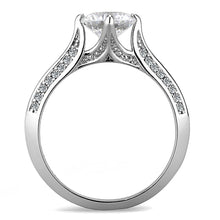 Load image into Gallery viewer, Wedding Rings for Women Engagement Cubic Zirconia Promise Ring Set for Her in Silver Tone DA036 - ErikRayo.com

