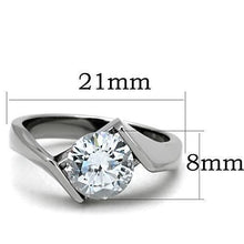 Load image into Gallery viewer, Wedding Rings for Women Engagement Cubic Zirconia Promise Ring Set for Her in Silver Tone Daegu - Jewelry Store by Erik Rayo
