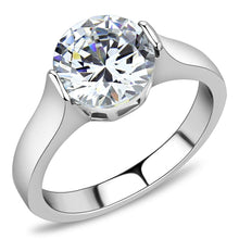 Load image into Gallery viewer, Wedding Rings for Women Engagement Cubic Zirconia Promise Ring Set for Her in Silver Tone Eboli - Jewelry Store by Erik Rayo
