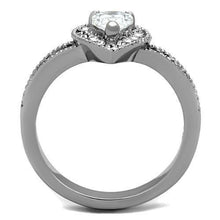 Load image into Gallery viewer, Wedding Rings for Women Engagement Cubic Zirconia Promise Ring Set for Her in Silver Tone Ibadan - Jewelry Store by Erik Rayo
