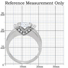 Load image into Gallery viewer, Wedding Rings for Women Engagement Cubic Zirconia Promise Ring Set for Her in Silver Tone Kiev - Jewelry Store by Erik Rayo
