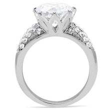 Load image into Gallery viewer, Wedding Rings for Women Engagement Cubic Zirconia Promise Ring Set for Her in Silver Tone La Paz - Jewelry Store by Erik Rayo
