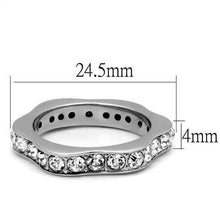 Load image into Gallery viewer, Wedding Rings for Women Engagement Cubic Zirconia Promise Ring Set for Her in Silver Tone Marche - Jewelry Store by Erik Rayo
